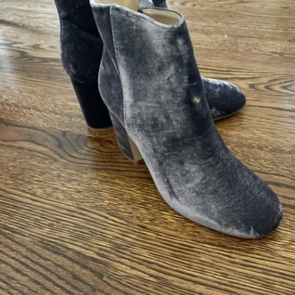 Zara Velvet Booties - Picture 8 of 8